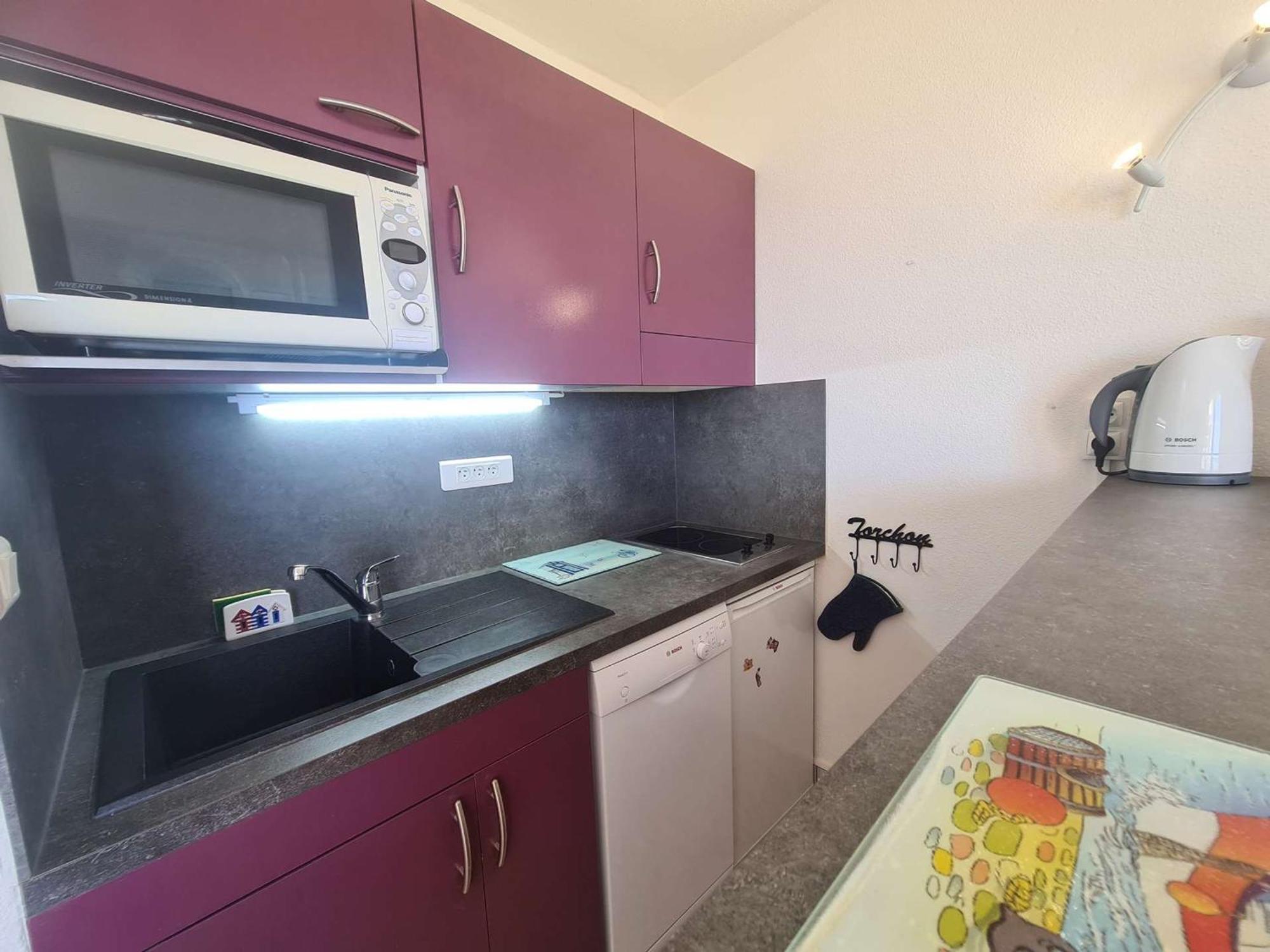 Appartement 2 Pieces/Cabine, Piscine, Parking, Bord De Mer - Saint Jean De Monts - Fr-1-224C-81 Eksteriør bilde