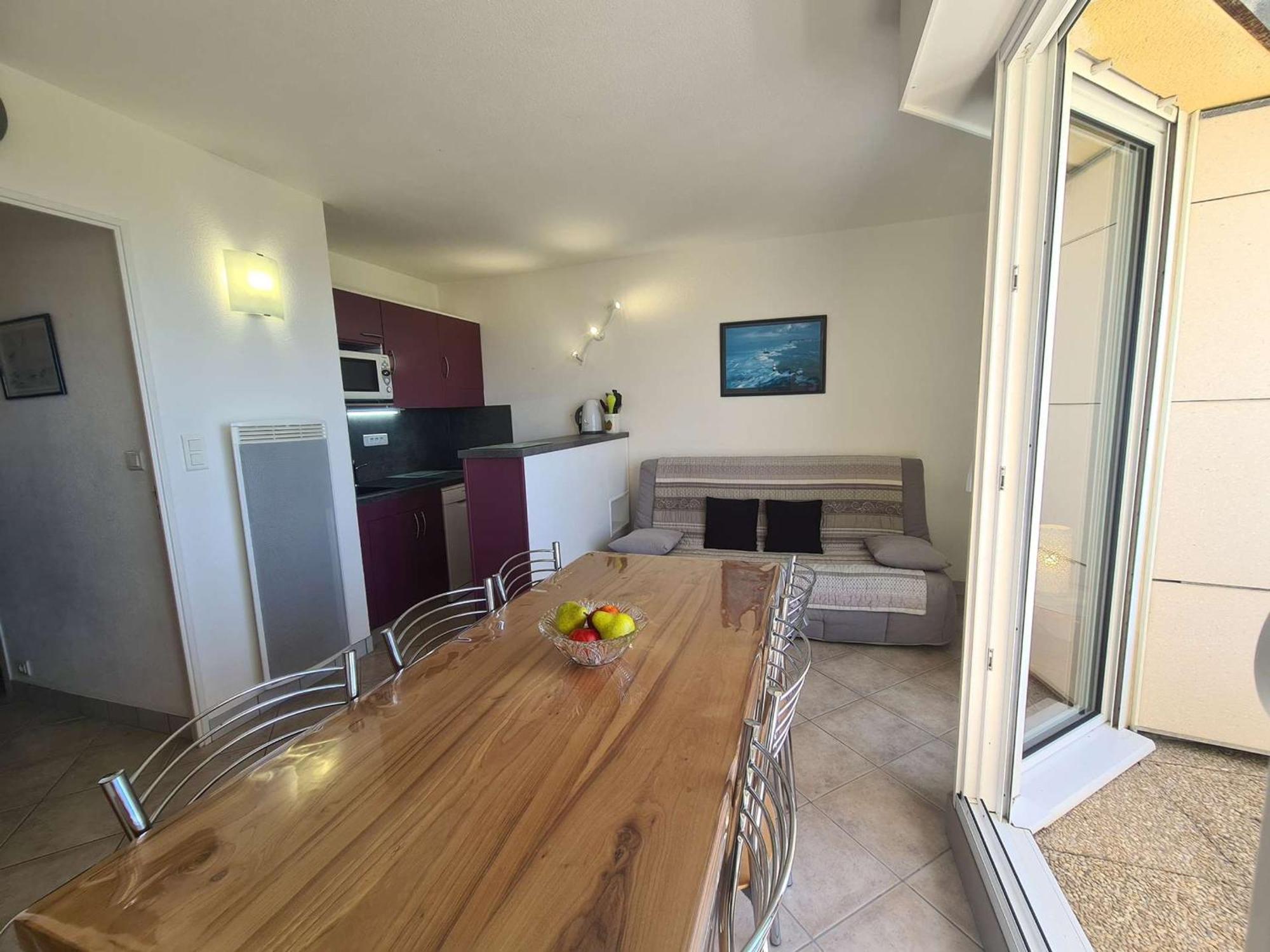Appartement 2 Pieces/Cabine, Piscine, Parking, Bord De Mer - Saint Jean De Monts - Fr-1-224C-81 Eksteriør bilde
